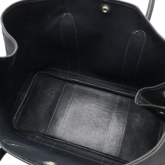 Hermes Garden Party PM Tote Bag Canvas Leather - Picture 7 of 8